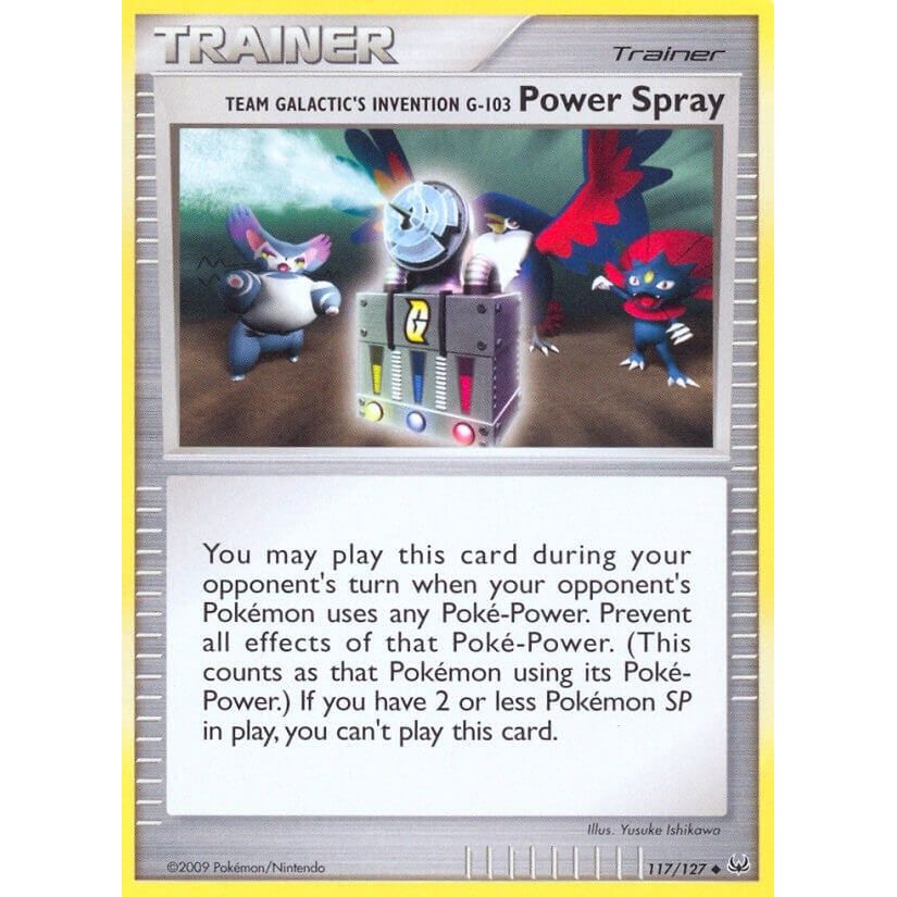 Image for Team Galactic's Invention G-103 Power Spray (117/127) (PL) - Pokemon