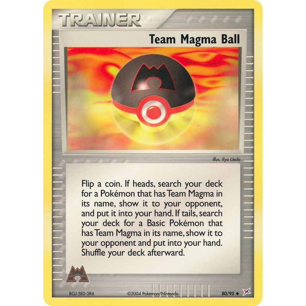 Image for Team Magma Ball (80/95) (MA) - Pokemon