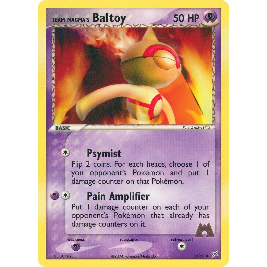 Image for Team Magma's Baltoy (32/95) (MA) - Pokemon