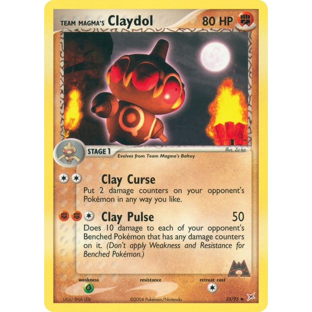Image for Team Magma's Claydol (33/95) (MA) - Pokemon