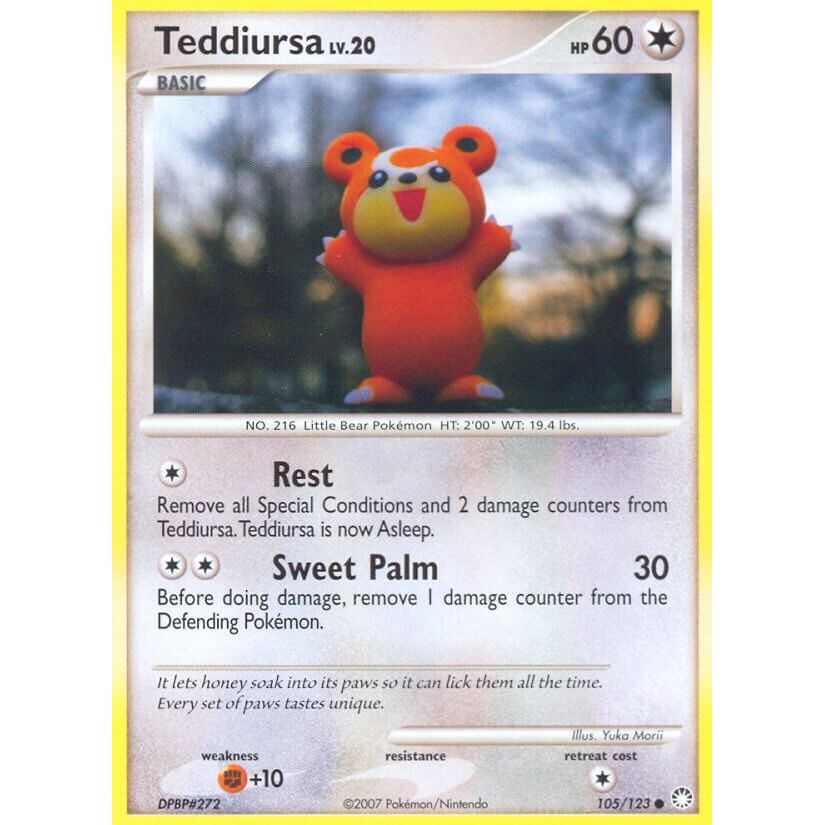 Image for Teddiursa (105/123) (MT) - Pokemon