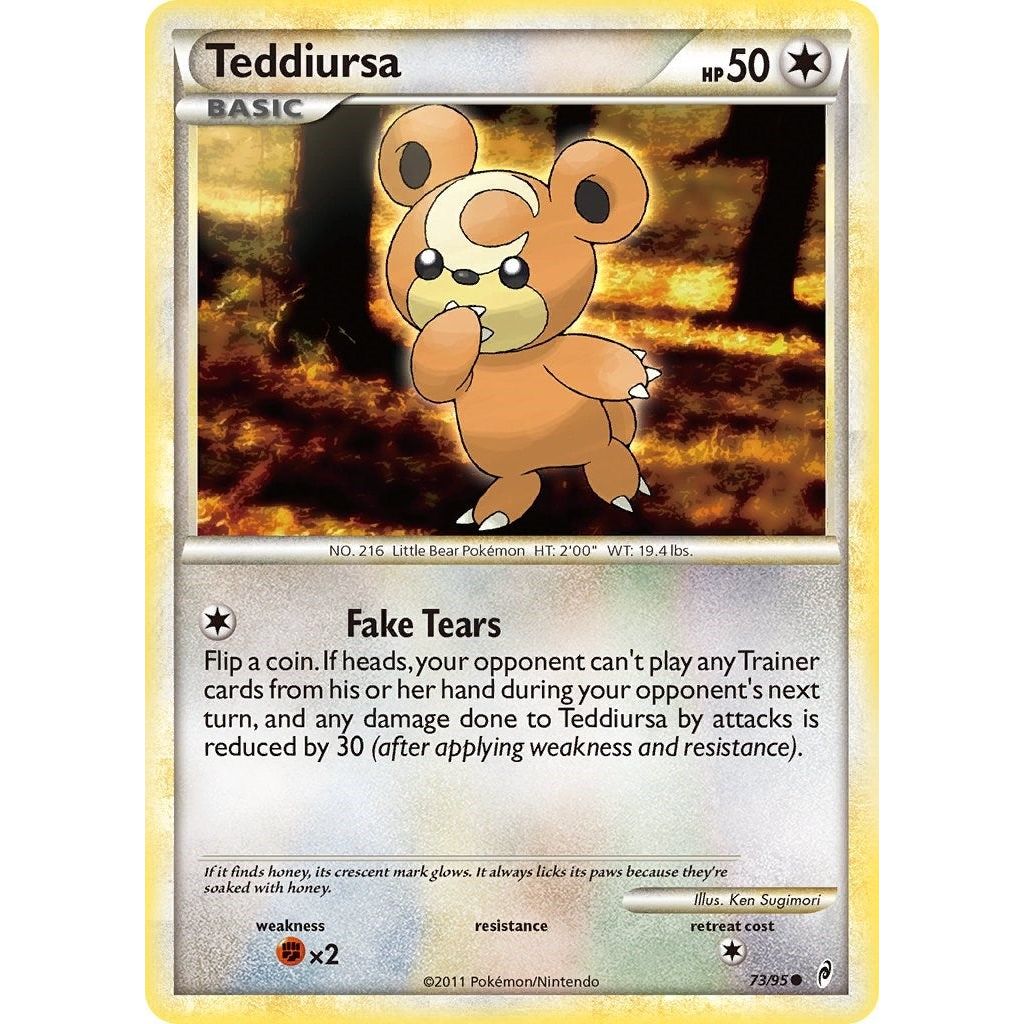 Image for Teddiursa (73/95) (CL) - Pokemon