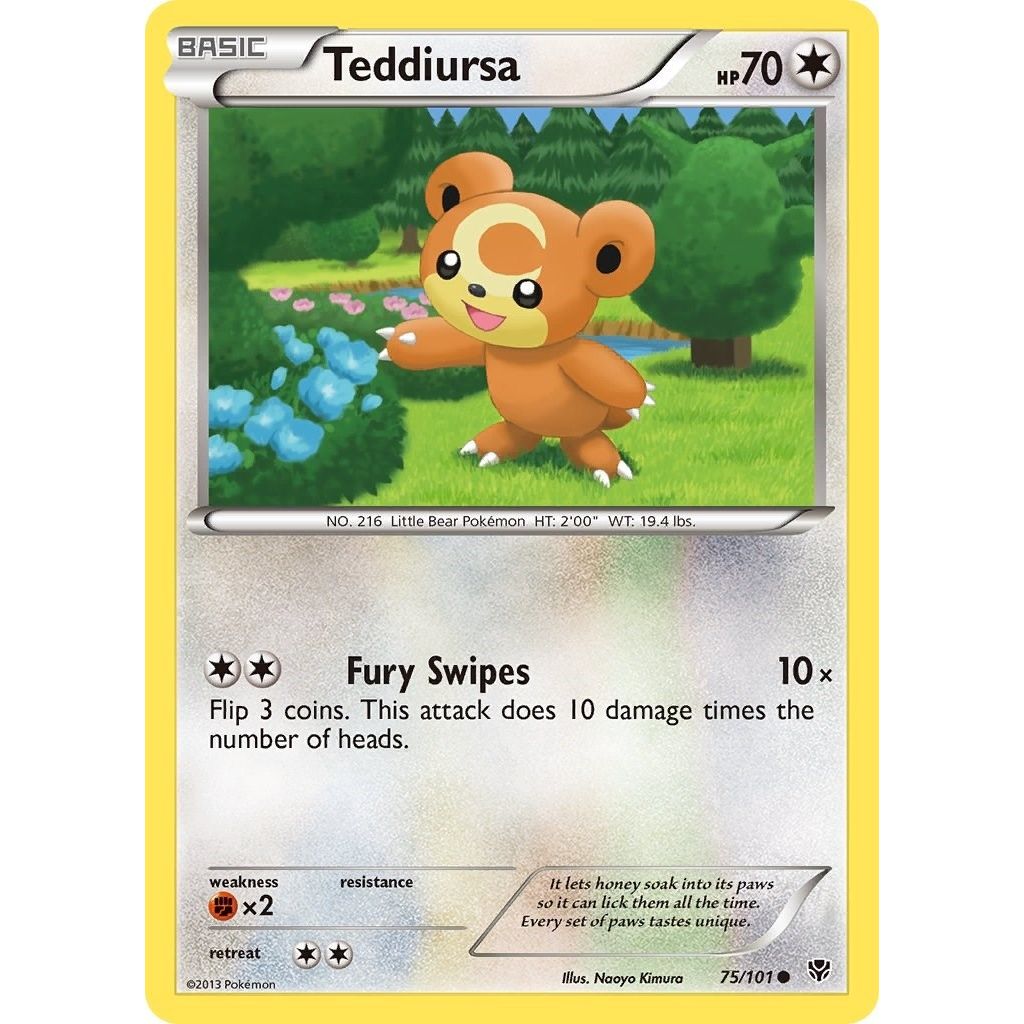 Image for Teddiursa (75/101) (PLB) - Pokemon