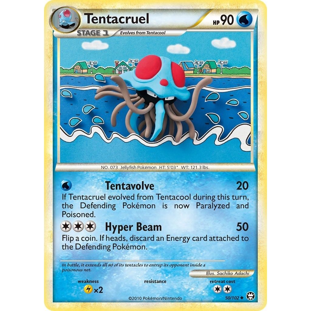 Image for Tentacruel (50/102) (TM) - Pokemon