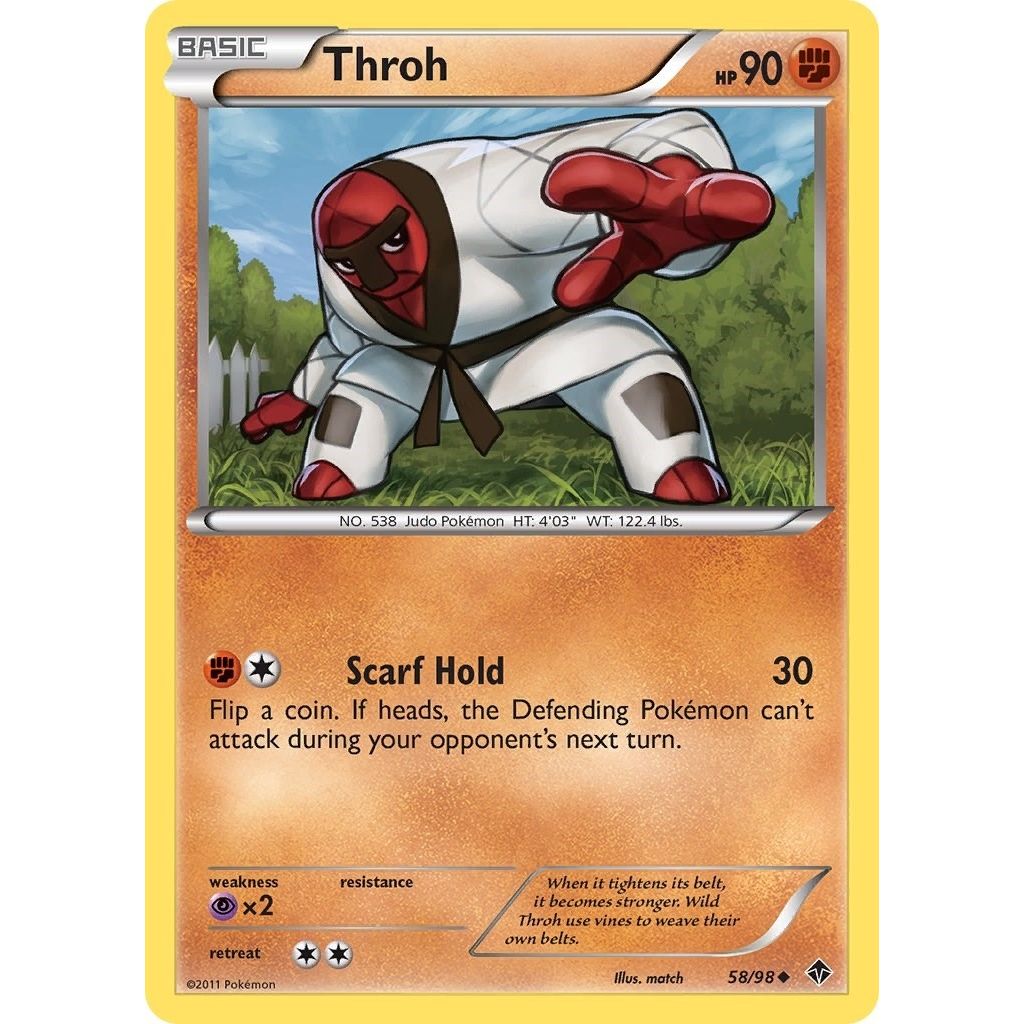 Image for Throh (58/98) (EPO) - Pokemon
