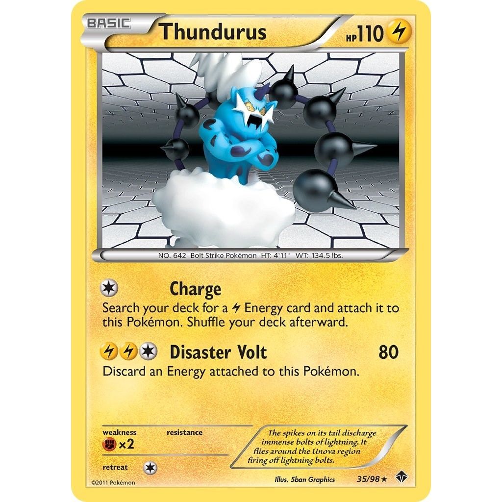 Image for Thundurus (35/98) (EPO) - Pokemon