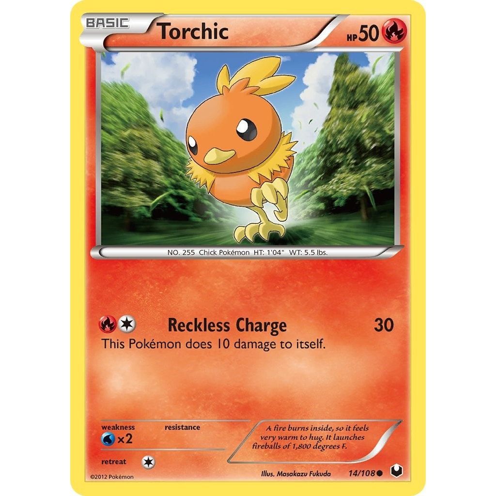 Image for Torchic (14) (14/108) (DEX) - Pokemon