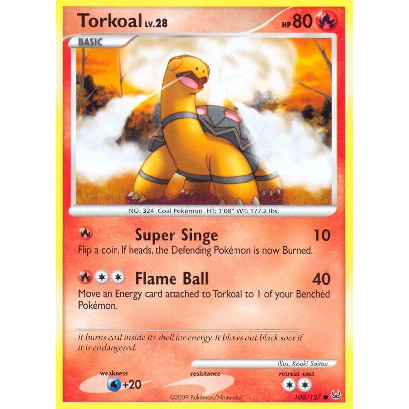 Image for Torkoal (100/127) (PL) - Pokemon