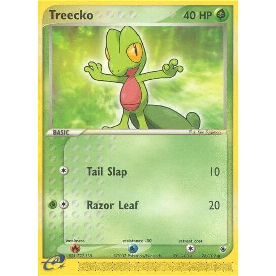 Image for Treecko (76/109) (RS) - Pokemon