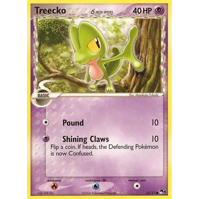 Image for Treecko (Delta Species) (015/017) (POP) - Pokemon