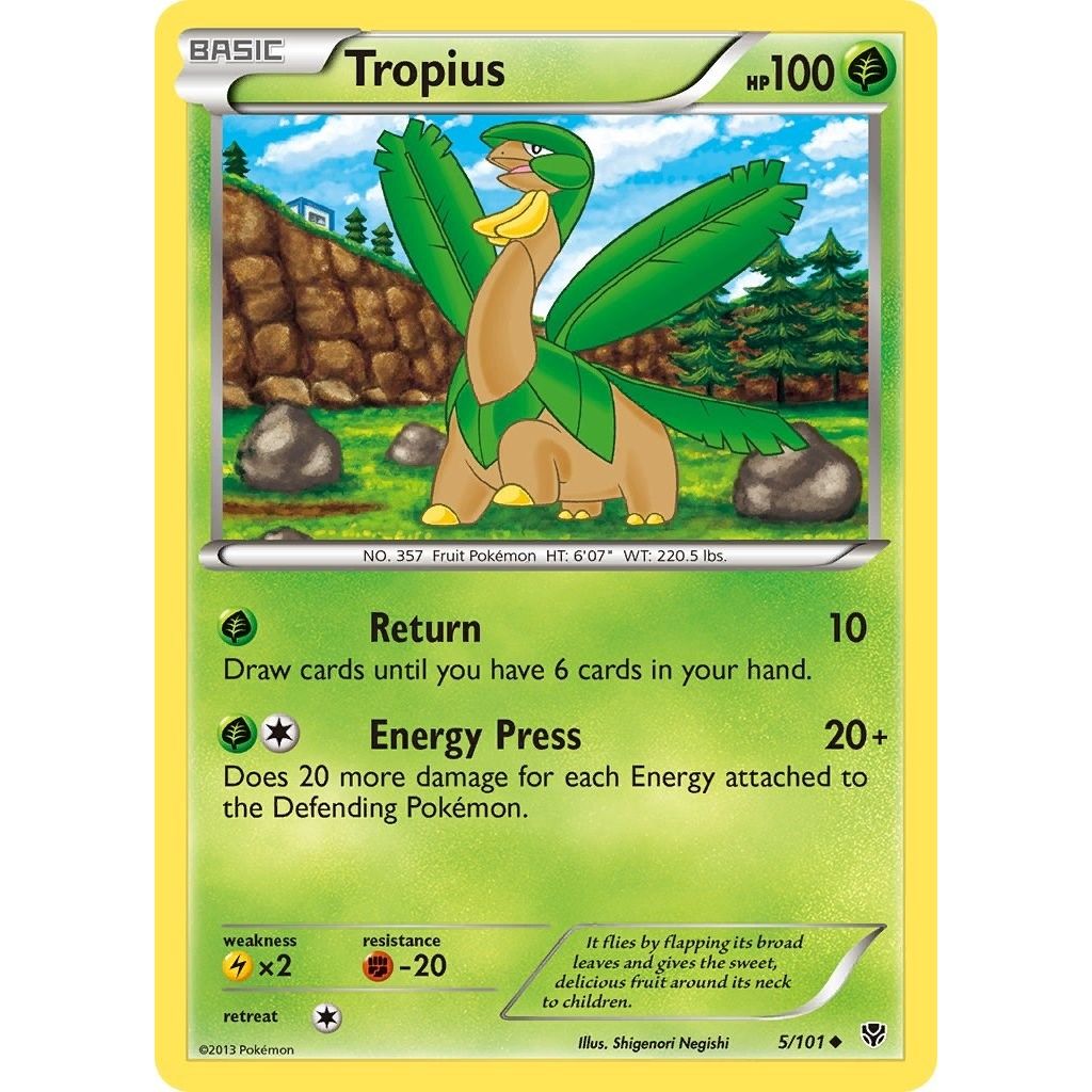 Image for Tropius (5/101) (PLB) - Pokemon