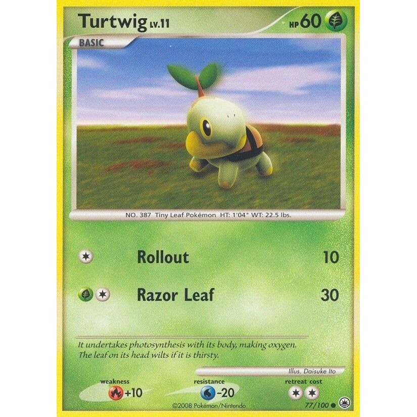 Image for Turtwig (77) (77/100) (MD) - Pokemon