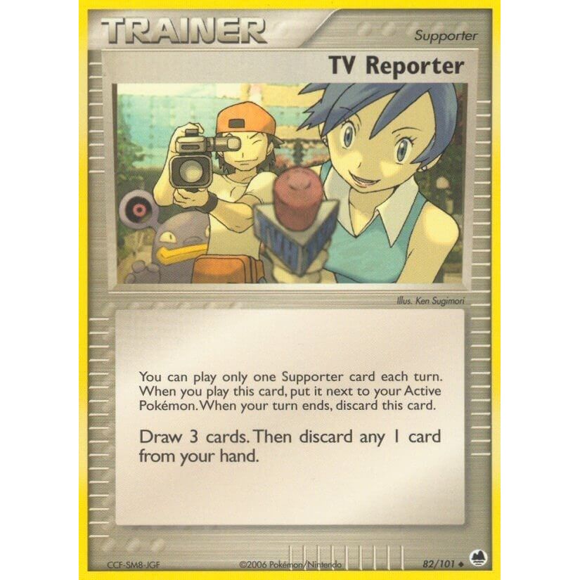 Image for TV Reporter (82/101) (DF) - Pokemon