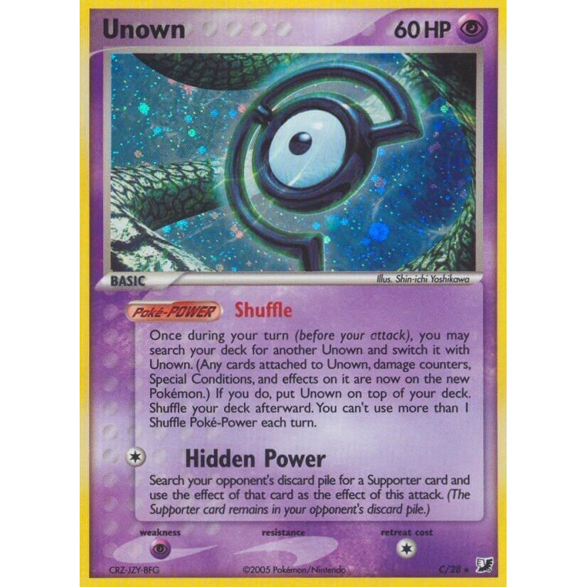 Image for Unown (C) (C/28) (UF) - Pokemon