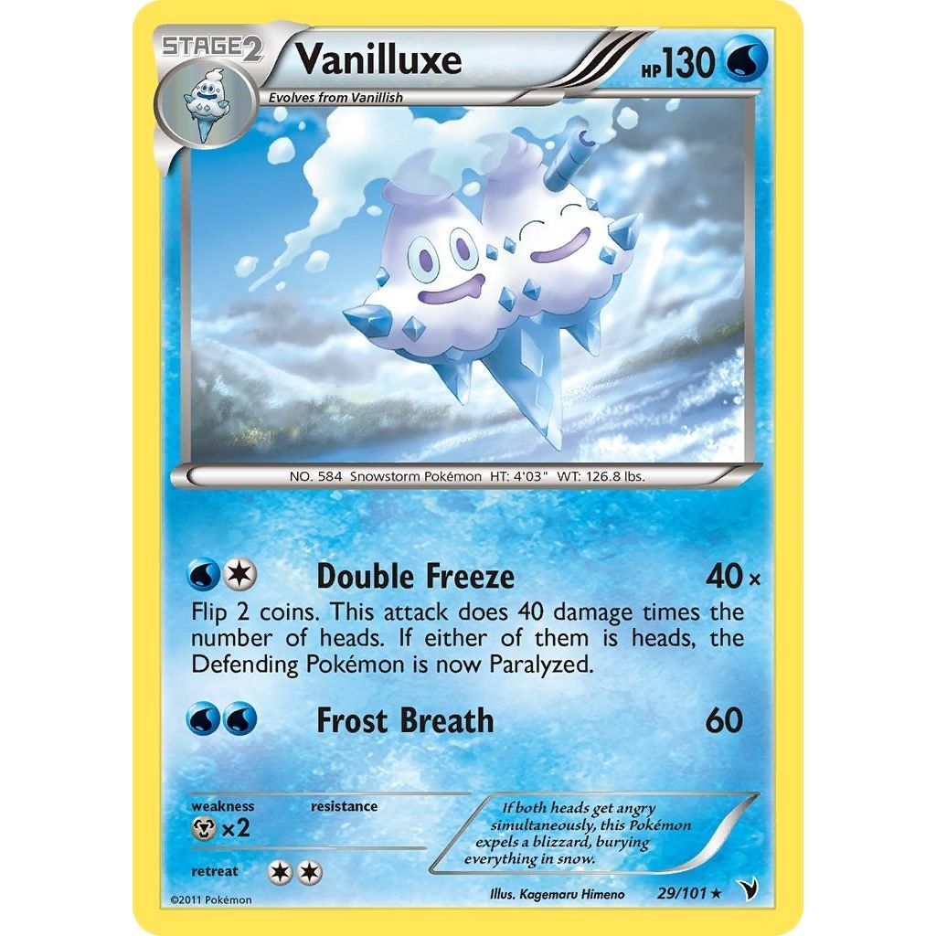 Image for Vanilluxe (29/101) (NVI) - Pokemon