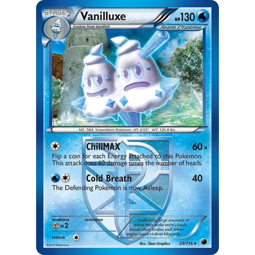Image for Vanilluxe (Team Plasma) (29/116) (PLF) - Pokemon