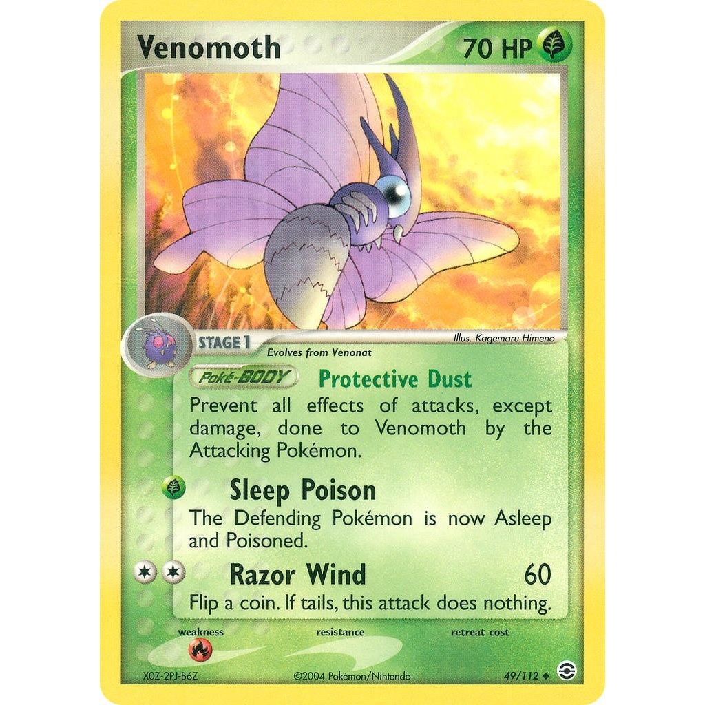 Image for Venomoth (49/112) (RG) - Pokemon