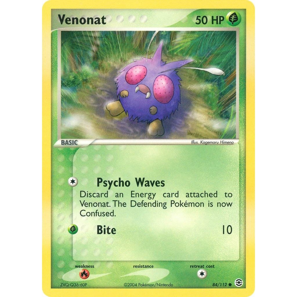 Image for Venonat (84/112) (RG) - Pokemon