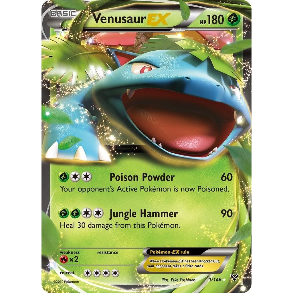 Image for Venusaur EX (1/146) (XY) - Pokemon