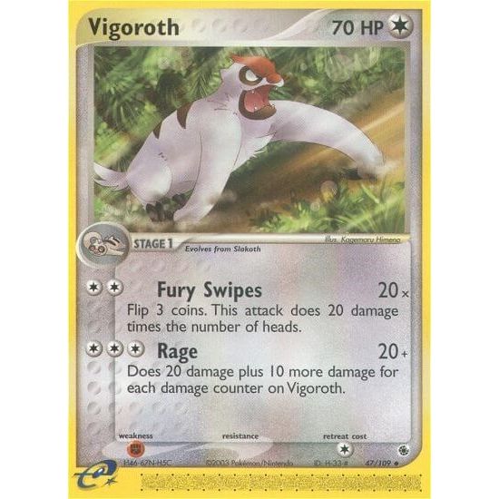 Image for Vigoroth (47/109) (RS) - Pokemon