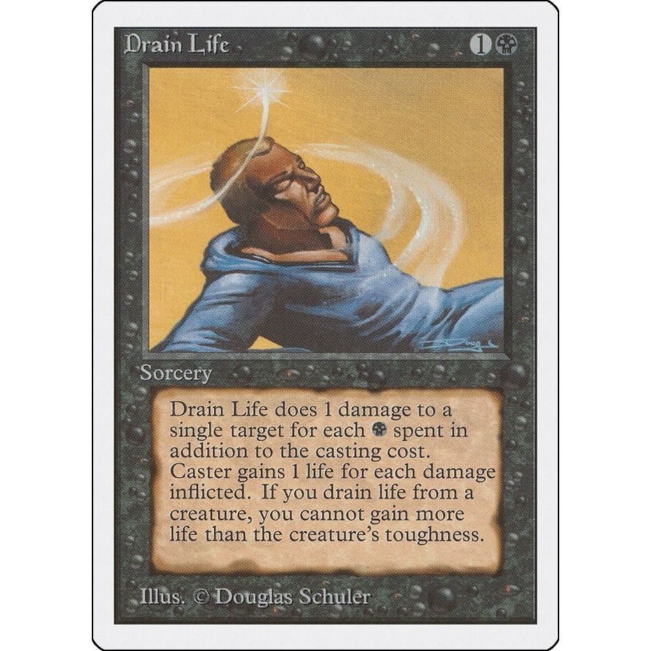 Image for Drain Life (2ED) - Magic: The Gathering
