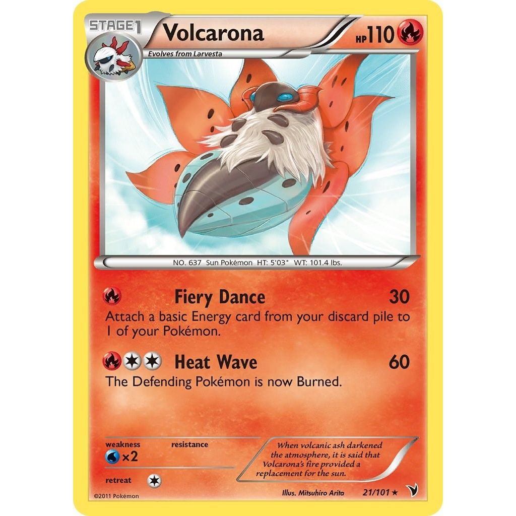 Image for Volcarona (21/101) (NVI) - Pokemon