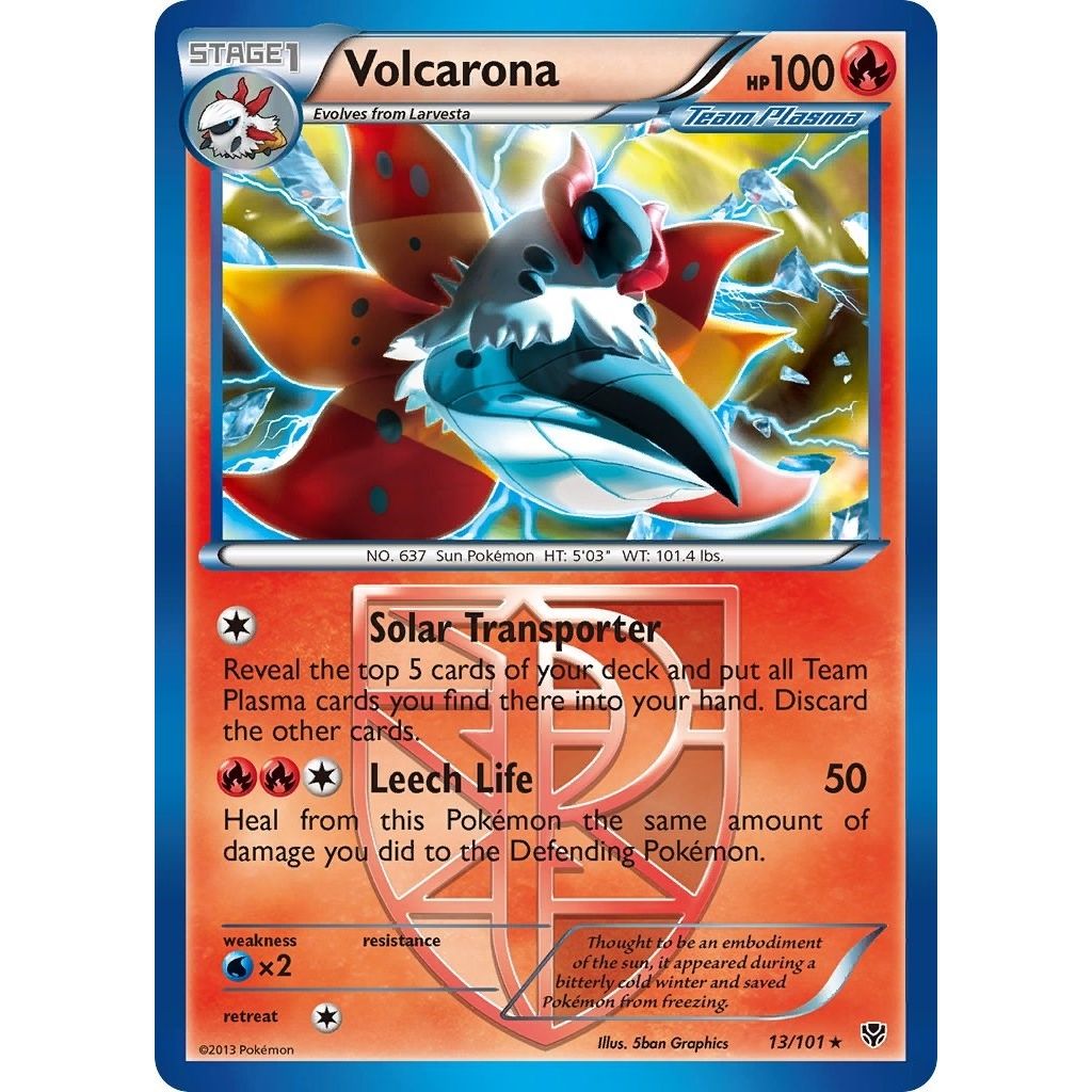 Image for Volcarona (Team Plasma) (13/101) (PLB) - Pokemon
