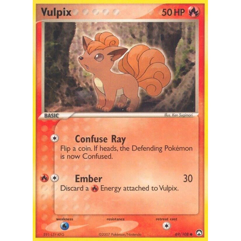 Image for Vulpix (69/108) (PK) - Pokemon