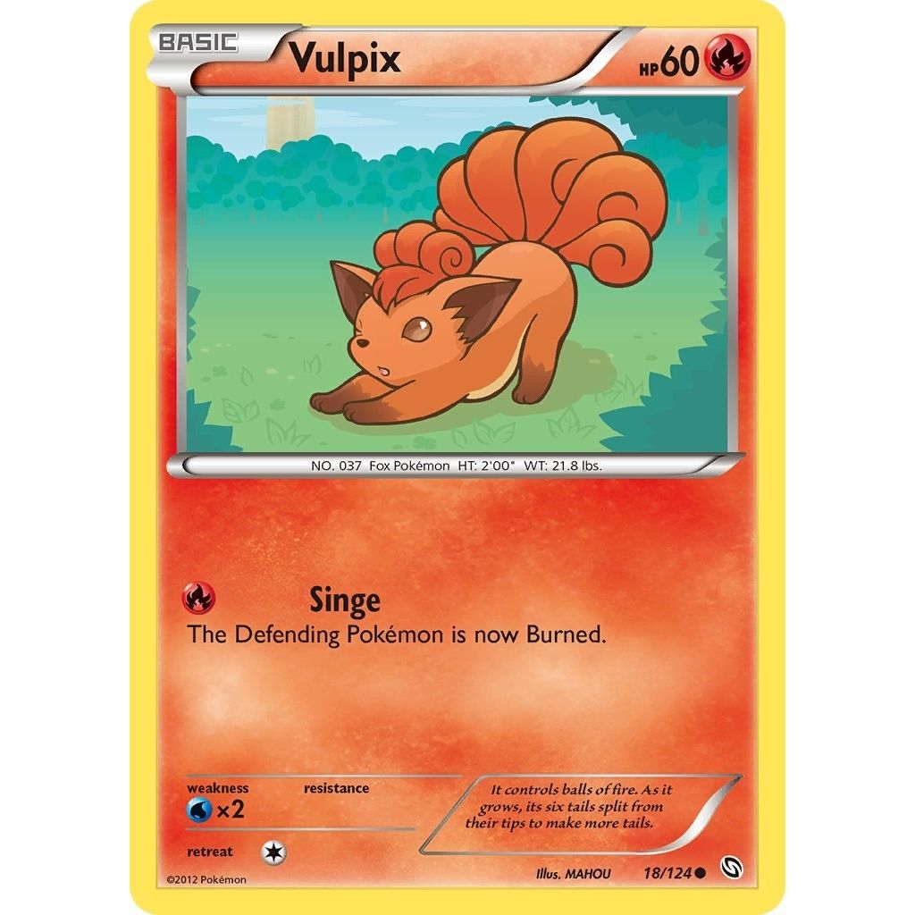 Image for Vulpix (18/124) (DRX) - Pokemon