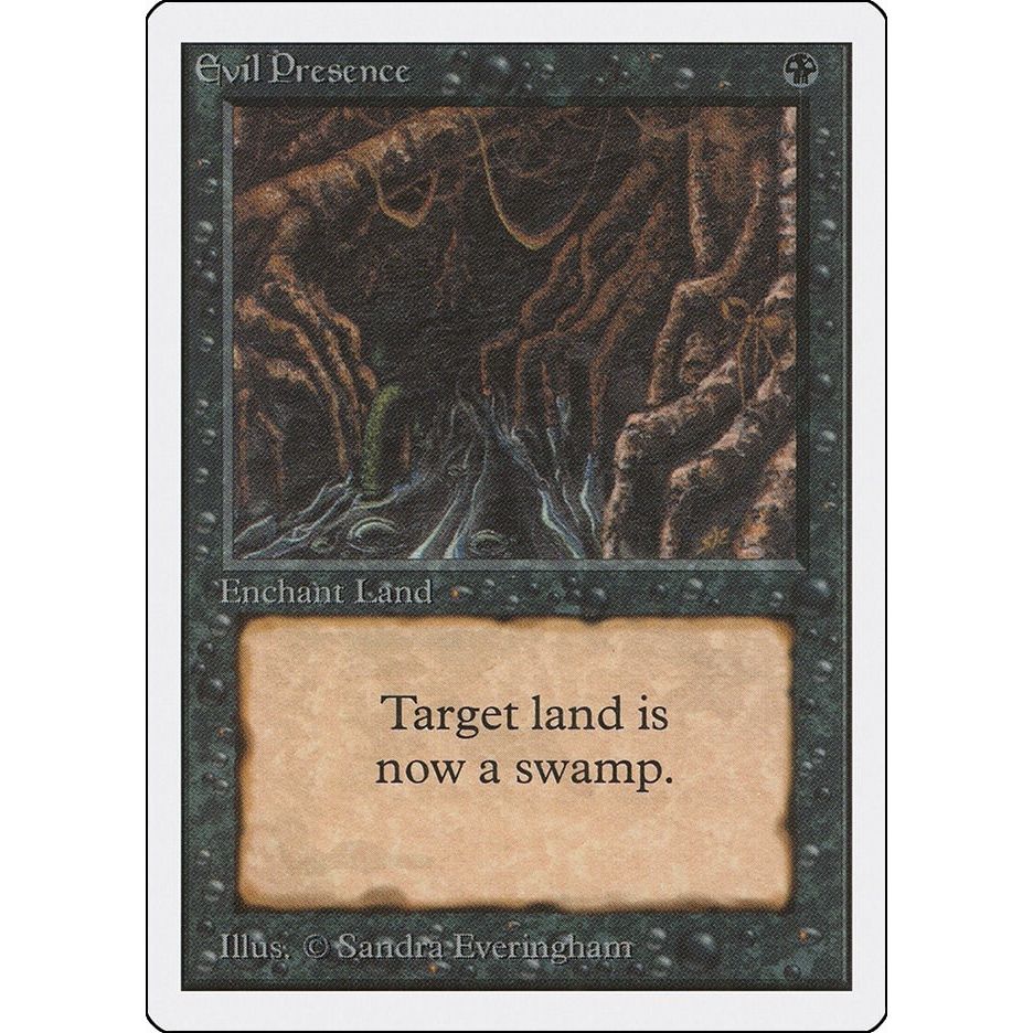 Image for Evil Presence (2ED) - Magic: The Gathering