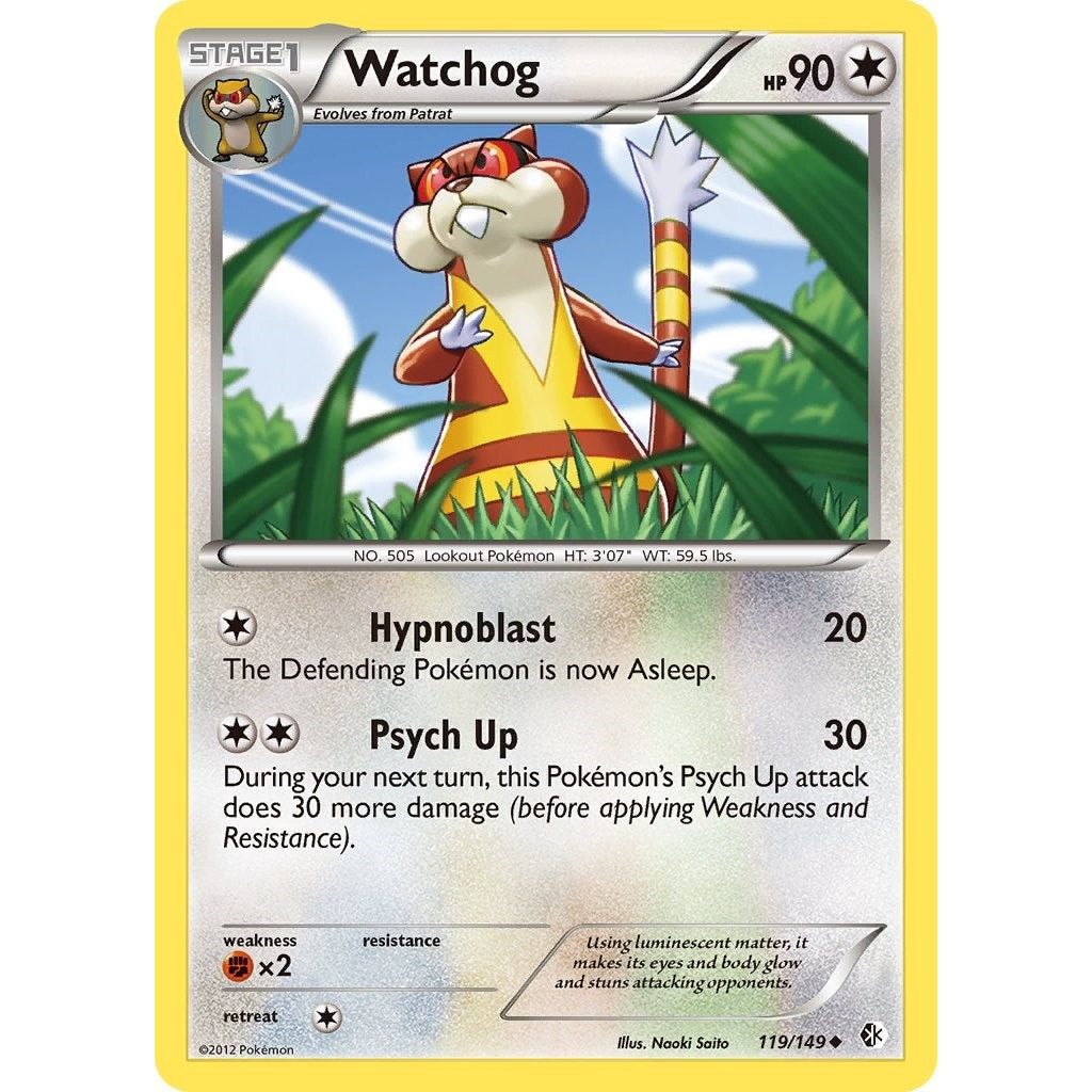 Image for Watchog (119/149) (BCR) - Pokemon