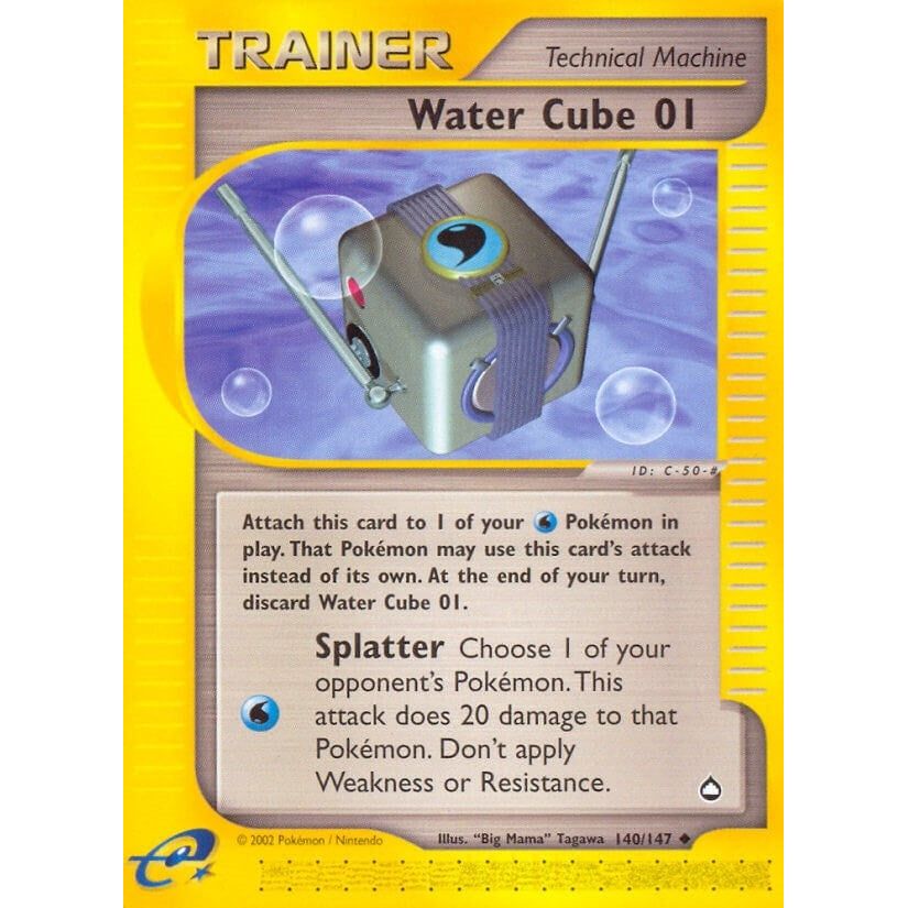 Image for Water Cube 01 (140/147) (AQ) - Pokemon