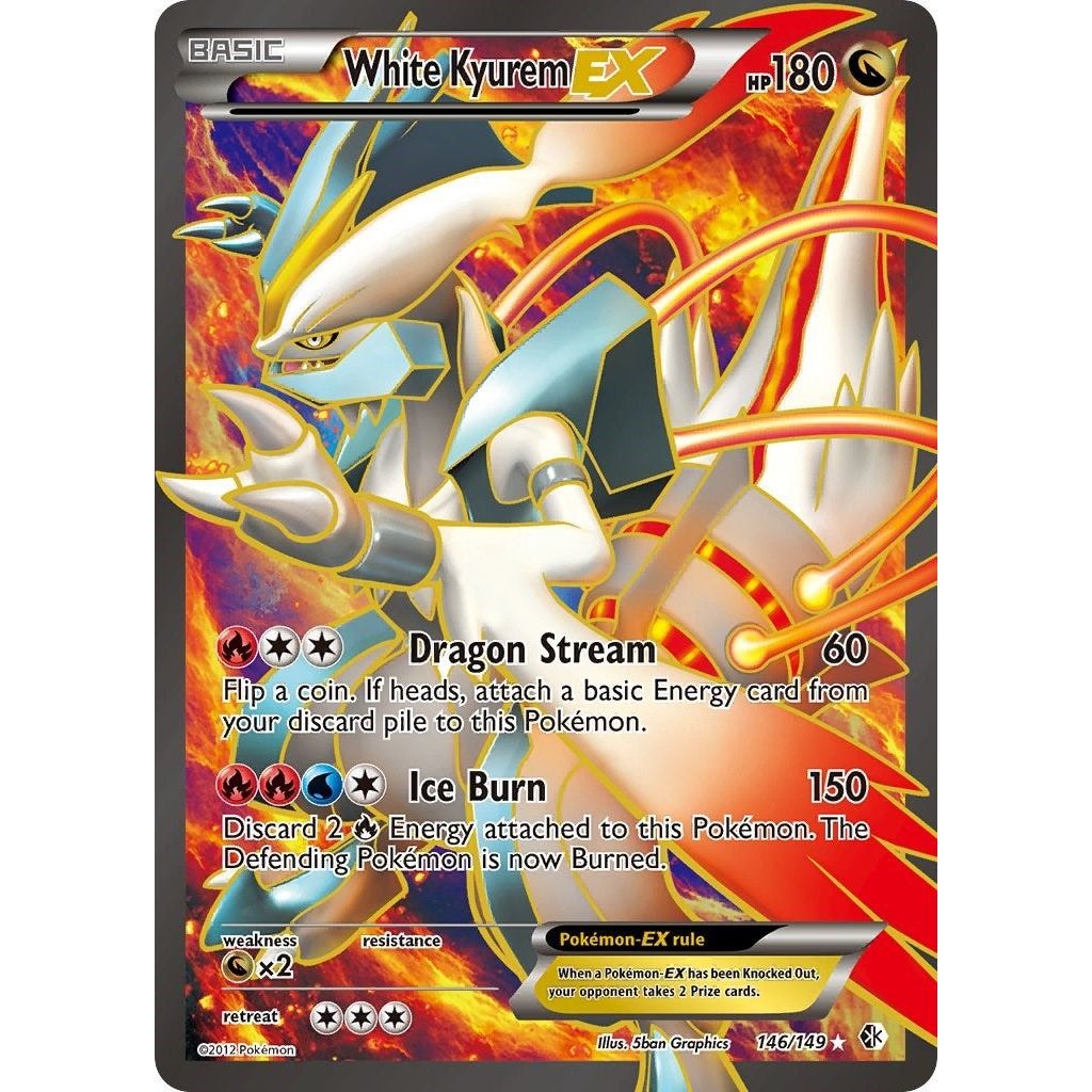 Image for White Kyurem EX (146 Full Art) (146/149) (BCR) - Pokemon
