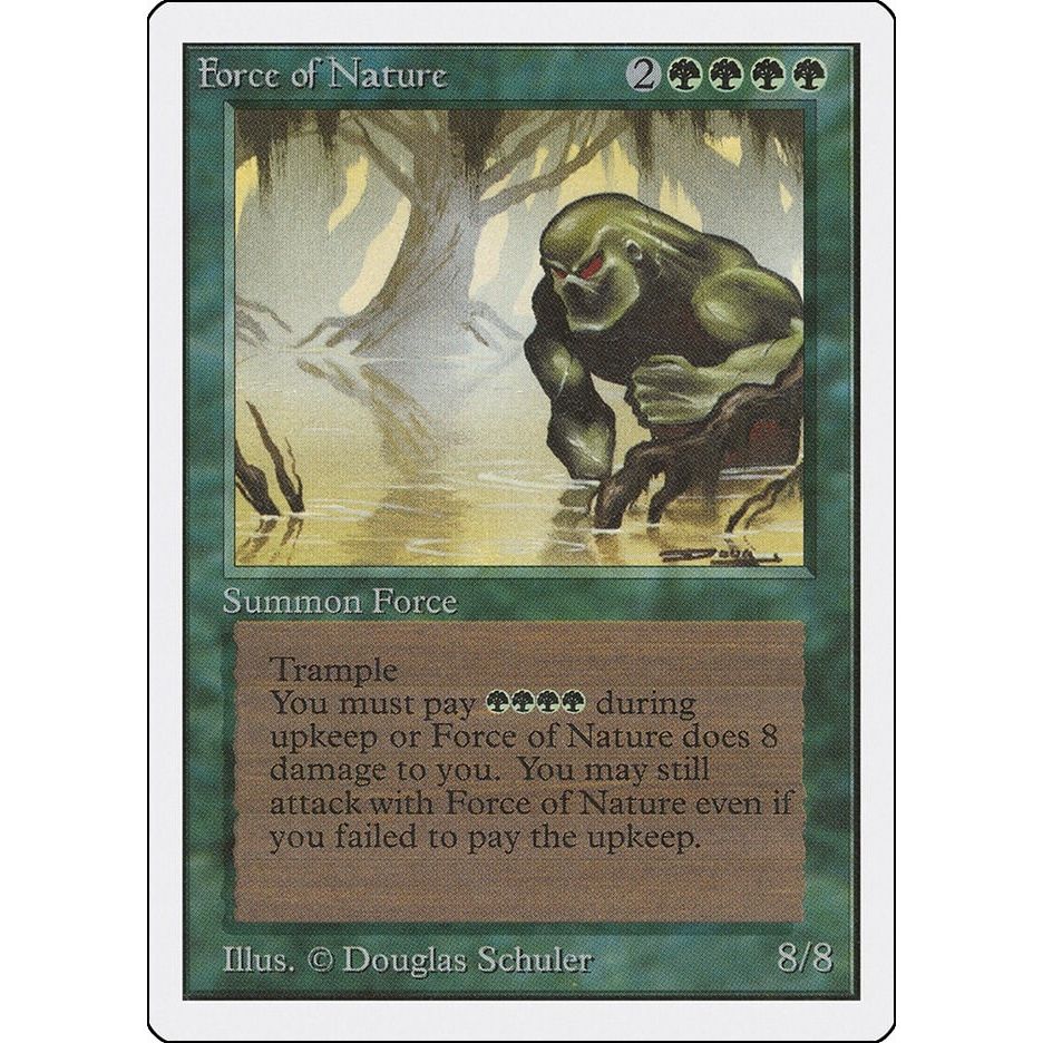Image for Force of Nature (2ED) - Magic: The Gathering