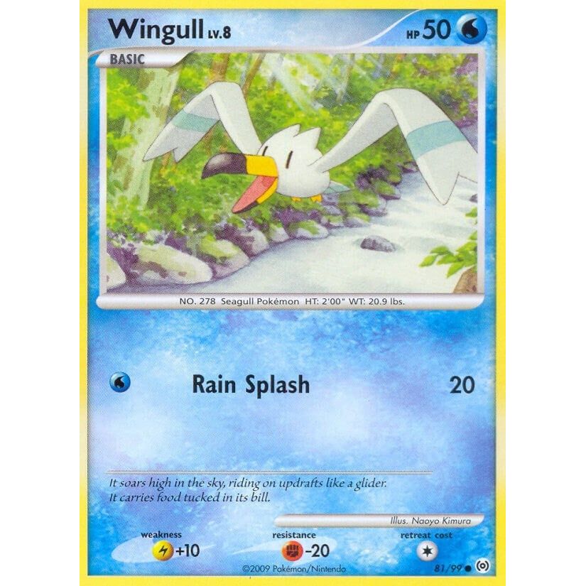 Image for Wingull (81) (81/99) (AR) - Pokemon
