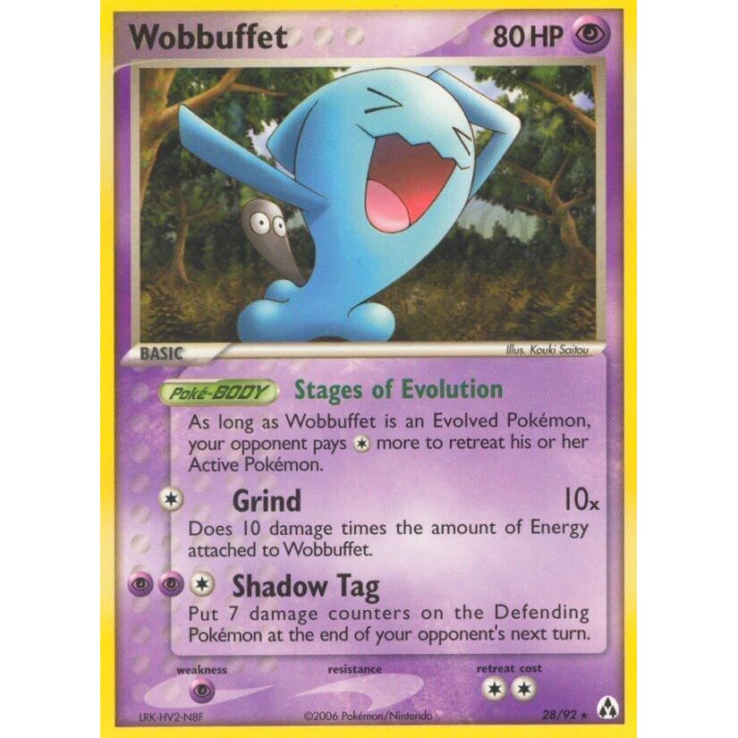Image for Wobbuffet (28/92) (LM) - Pokemon