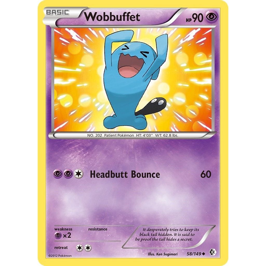 Image for Wobbuffet (58/149) (BCR) - Pokemon