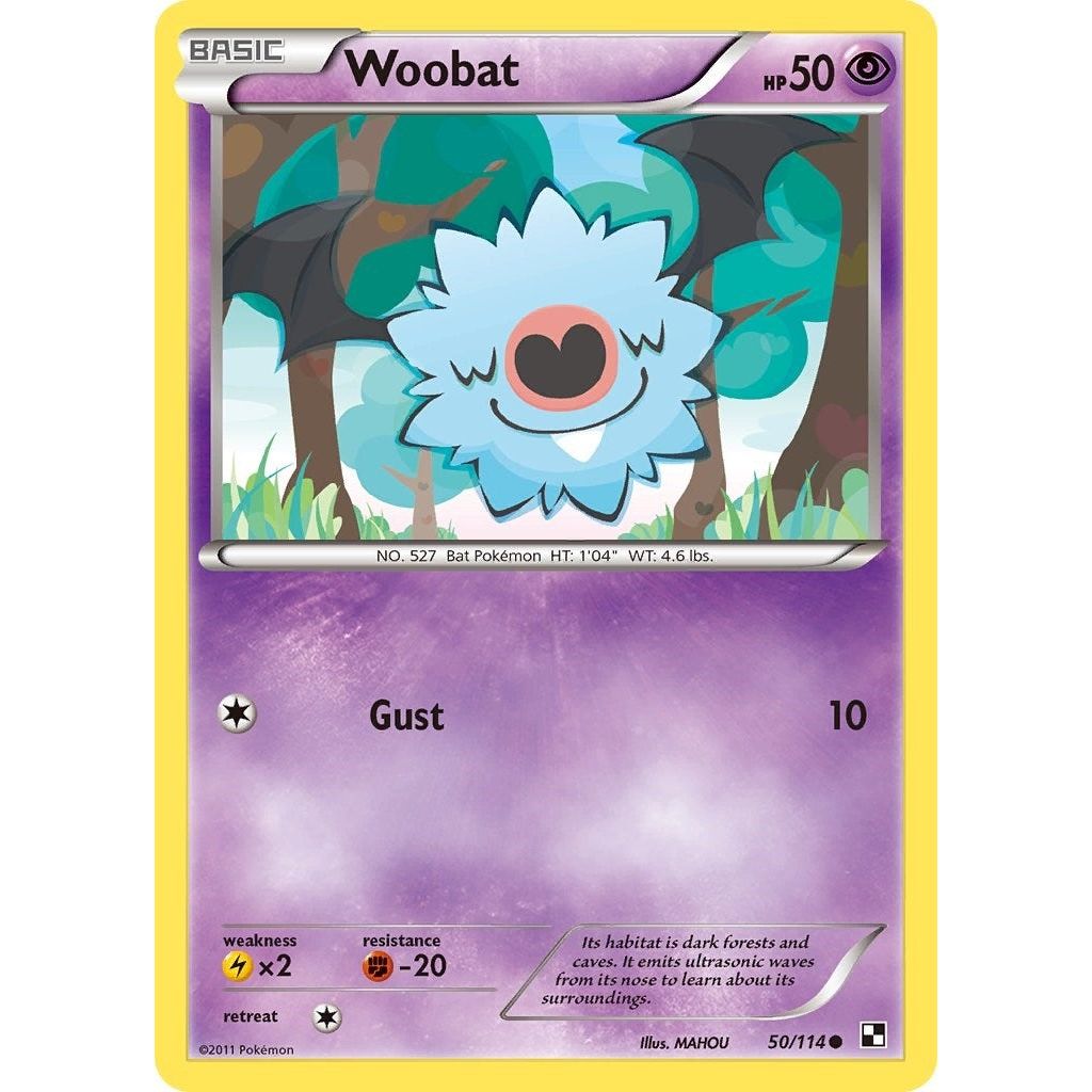 Image for Woobat (50/114) (BLW) - Pokemon