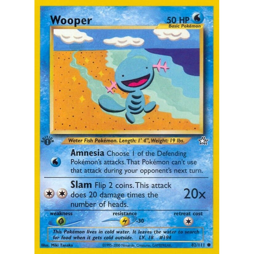 Image for Wooper (082/111) (N1) - Pokemon