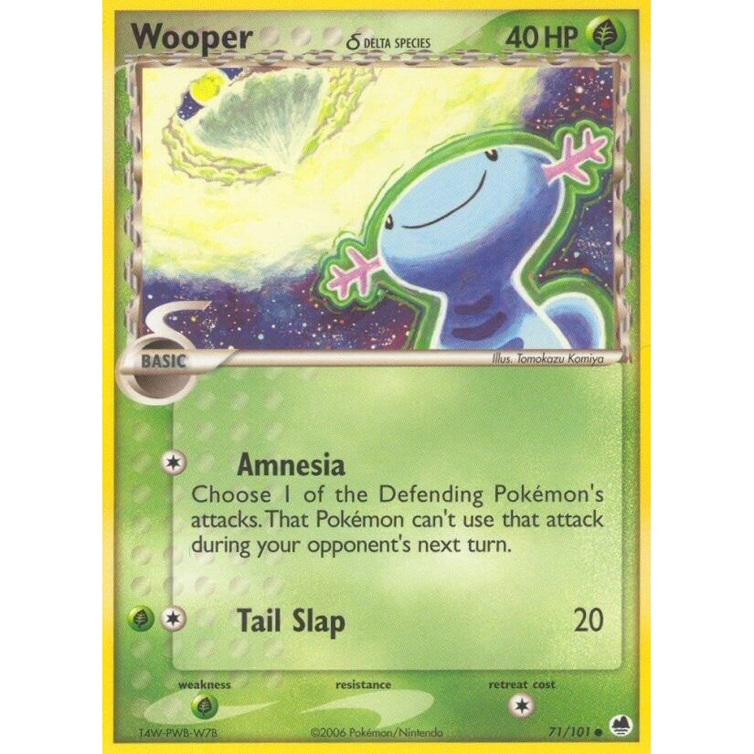 Image for Wooper (Delta Species) (71/101) (DF) - Pokemon