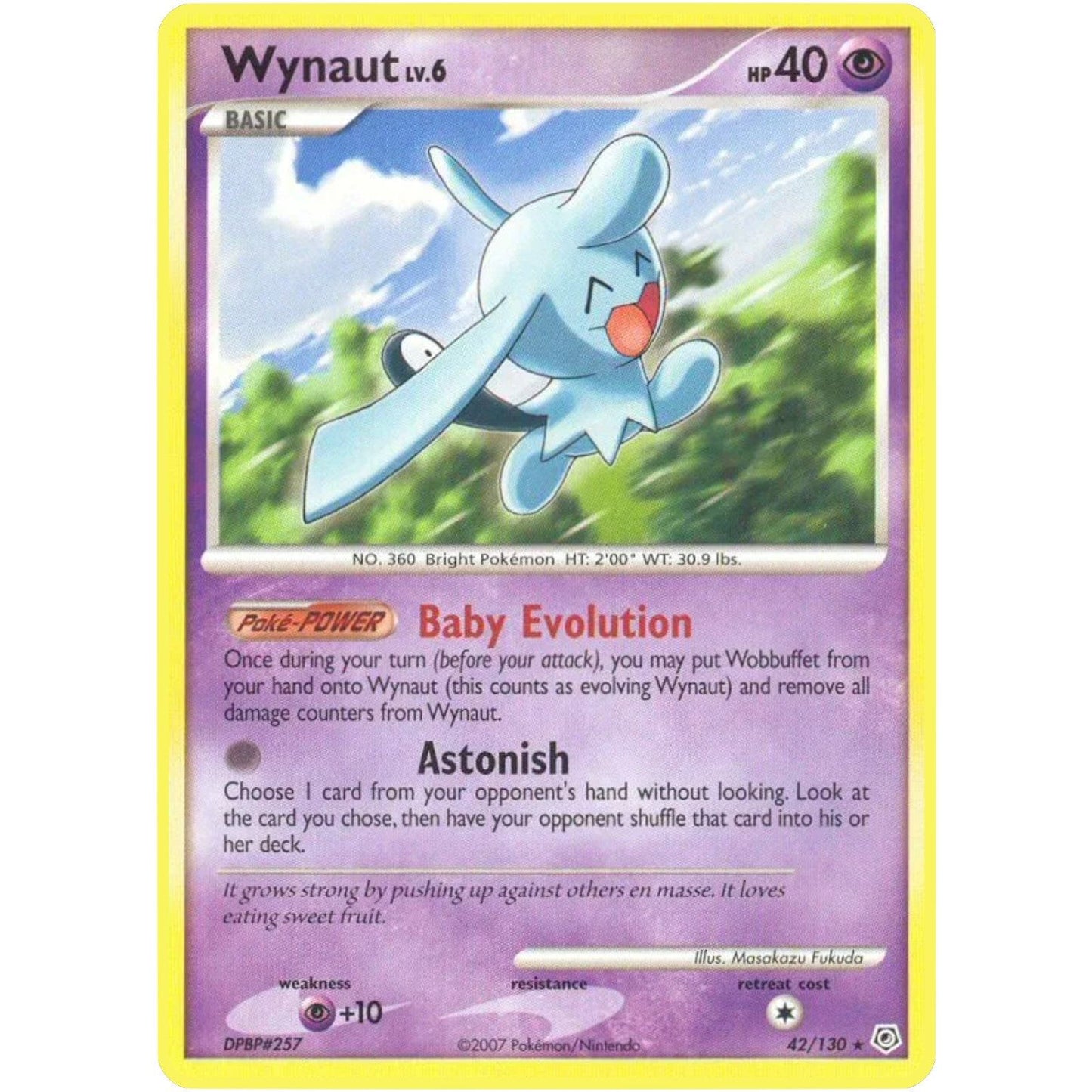 Image for Wynaut (42/130) (DP) - Pokemon