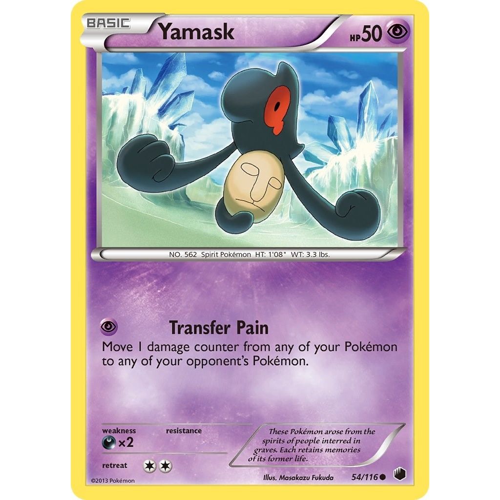 Image for Yamask (54) (54/116) (PLF) - Pokemon