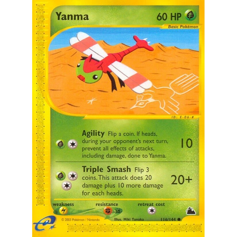 Image for Yanma (116/144) (SK) - Pokemon