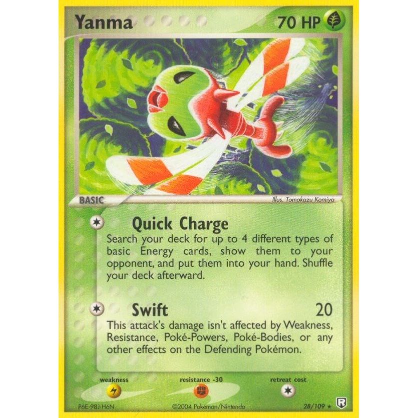 Image for Yanma (28/109) (RR) - Pokemon