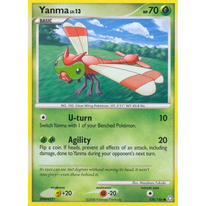 Image for Yanma (128/146) (LA) - Pokemon