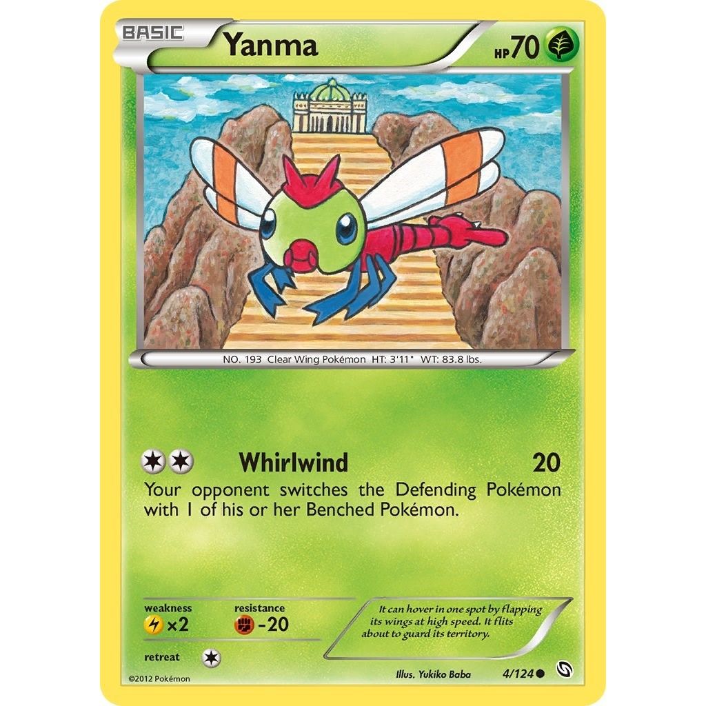 Image for Yanma (4/124) (DRX) - Pokemon