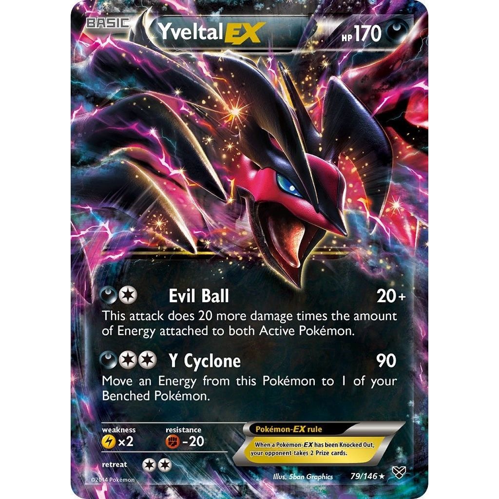 Image for Yveltal EX (79/146) (XY) - Pokemon