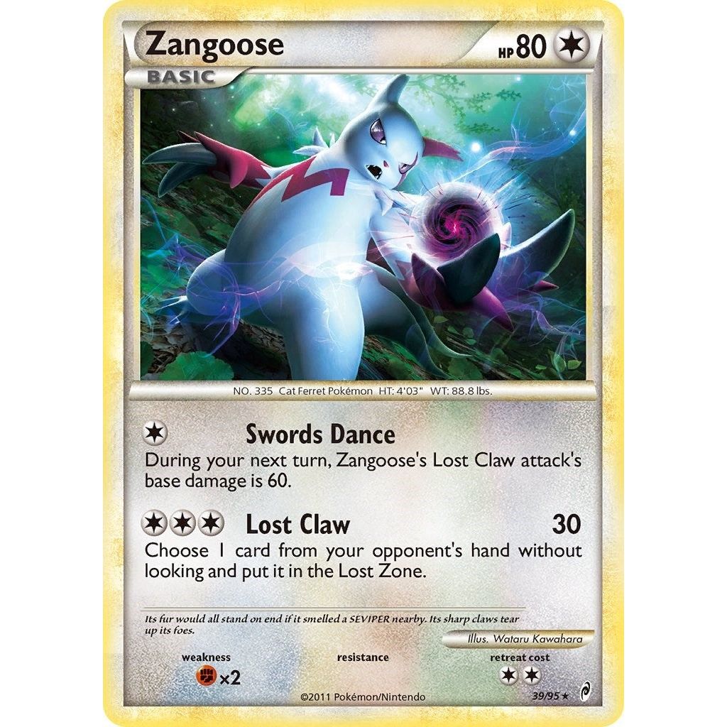 Image for Zangoose (39/95) (CL) - Pokemon