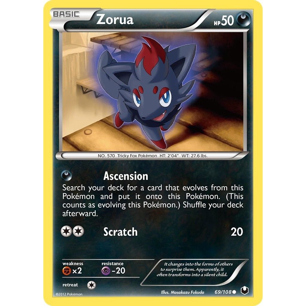 Image for Zorua (69) (69/108) (DEX) - Pokemon