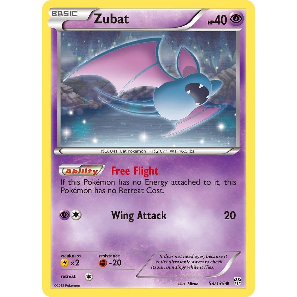 Image for Zubat (53) (53/135) (PLS) - Pokemon
